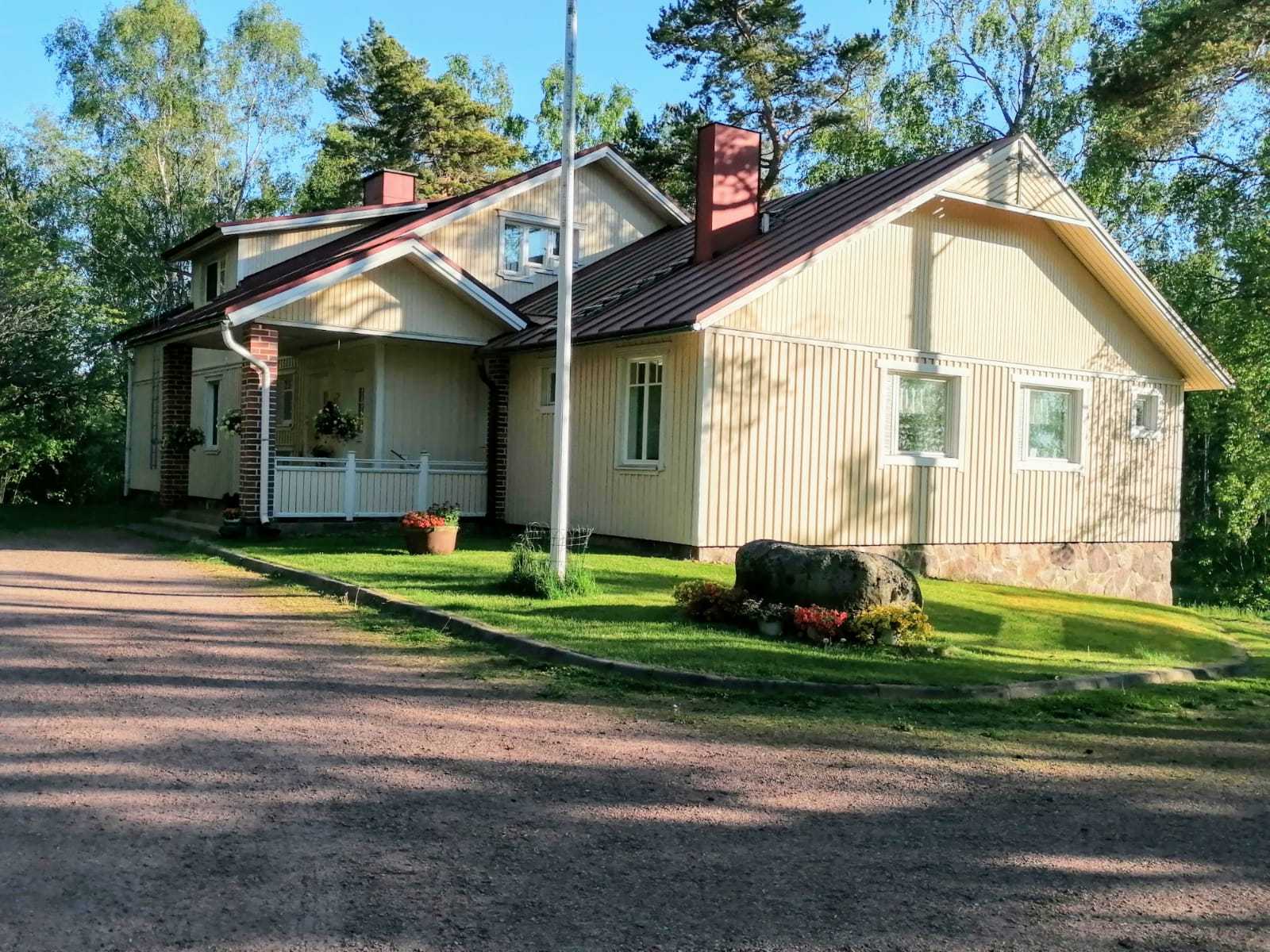 Our house in spring time